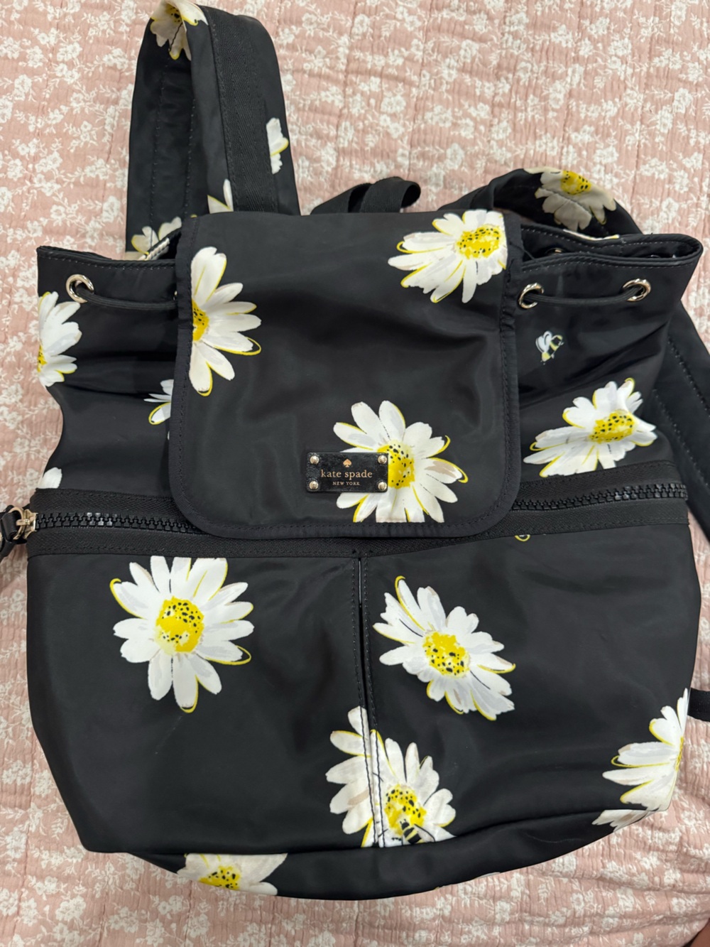 Kate Spade Nylon Flower Backpack